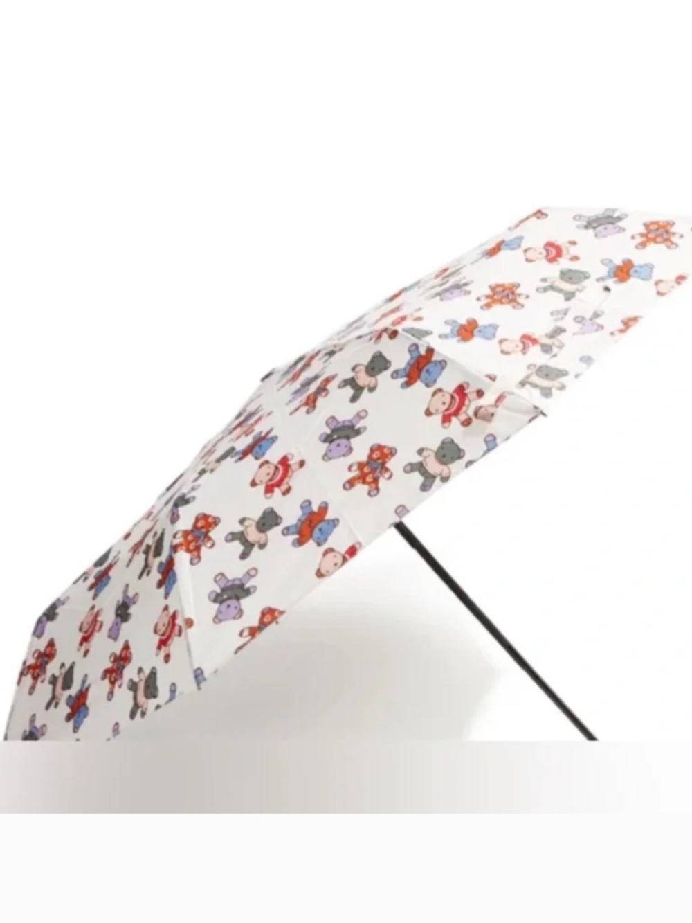 Vera Bradley Tossed Teddies Essential Umbrella New